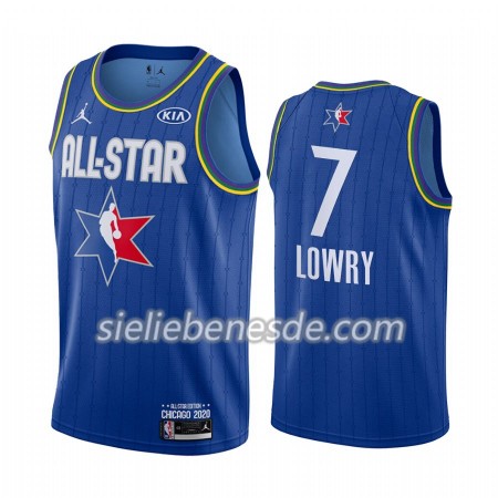 Herren NBA Toronto Raptors Trikot Kyle Lowry 7 2020 All-Star Jordan Brand Blau Swingman